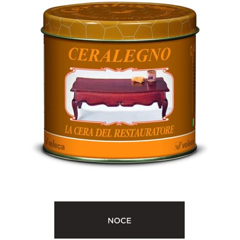 VELECA CERA D'API CERALEGNO SOLIDA LUCIDA PROTEGGE LEGNO ML500 V/COLORI 22474V NOCE 500 ML (22474)