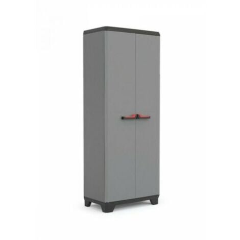 ARMADIO RESINA RIPIANI ALTO BASIC MOBILE ESTERNO TERRAZZO GIARDI 68X39X173 51018