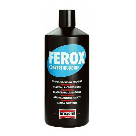 CONVERTITORE DI RUGGINE ANTIRUGGINE ANTIOSSIDANTE CONVERTIRUGGINE FEROX AREXONS 29380V ML 750 (29374)