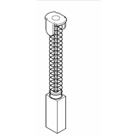 COPPIA SPAZZOLE SPAZZOLA A CARBONCINO RICAMBIO PER UTENSILI RYOBI 13702V 7X11X18 PZ.2 (13685)