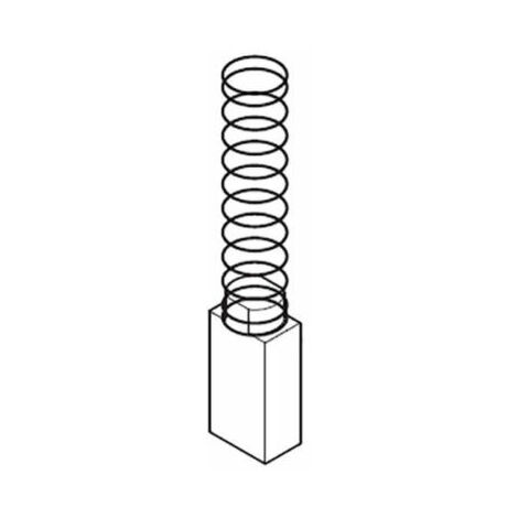COPPIA SPAZZOLE SPAZZOLA A CARBONCINO RICAMBIO PER UTENSILI STAYER (13718V) 6,2X6,2X13 PZ.2 (23582)