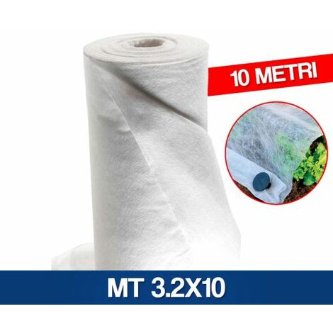 TELO TERMOCLIMA TNT ANTIGELO PROTEGGE ORTO PIANTE FIORI DA GELO 10 MT 31034V MT 3.2X10 (36027)