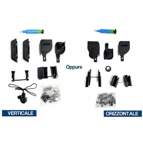 KIT RICAMBIO PER ZANZARIERA VERTICALE ORIZZONTALE FRENO RALLENTATORE MAN. 37700V VERTICALE (37700)