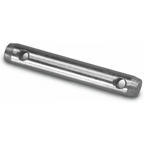 PERNO PER TERZO PUNTO A DUE FORI PER TRATTORE ZINCATO 20208V MM 22X140 (20051)