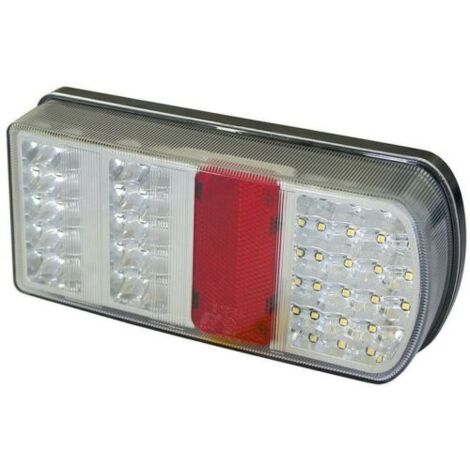 FANALE FARO POSTERIORE DX TRATTORE CARRELLO RIMORCHIO A LED IP67 (35098)