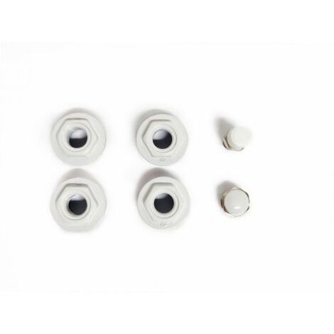 KIT TAPPO RIDUZIONE RADIATORE TERMOSIFONE ALLUMINIO 1'' X 3/8'' D.42 (22037)