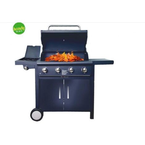 Barbecue Ke-Grill a gas con pietra lavica 4 fuochi