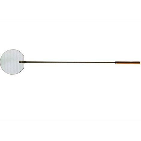PALA PER PIZZA PANE DOLCI TONDA IN ACCIAIO INOX D. 30 MANICO ALLUMINIO 37659 (1/2)