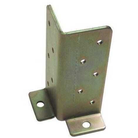 SUPPORTO GAZEBO QUADRO REGISTRABILE 951 • ZINCATO GIALLO S.MM 4,0 MM 60X60X165