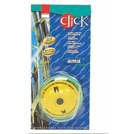 TESTINA PER DECESPUGLIATORE UNIVERSALE  3 FILI RICAMBIO CLICK (18240)