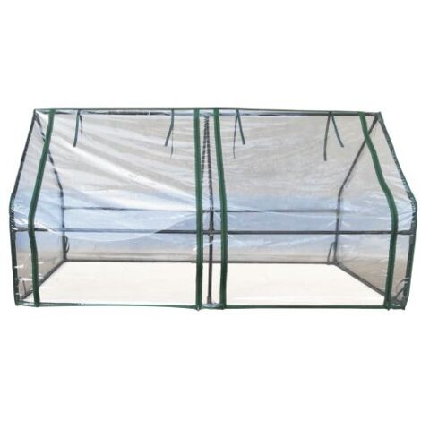 SERRA DA GIARDINO TERRAZZO BALCONI ORTO STRUTTURA ACCIAIO CM 180X90X90H (30034)