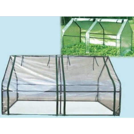 SERRA DA GIARDINO TERRAZZO BALCONI ORTO STRUTTURA ACCIAIO CM 180X90X90H (30034)