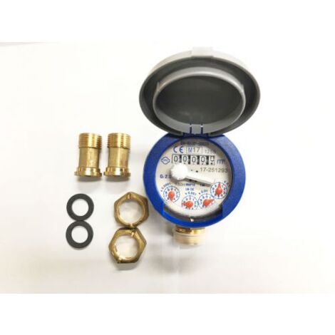 CONTATORE ACQUA FREDDA QUADRANTE A SECCO ATTACCO 1/2 (11822)