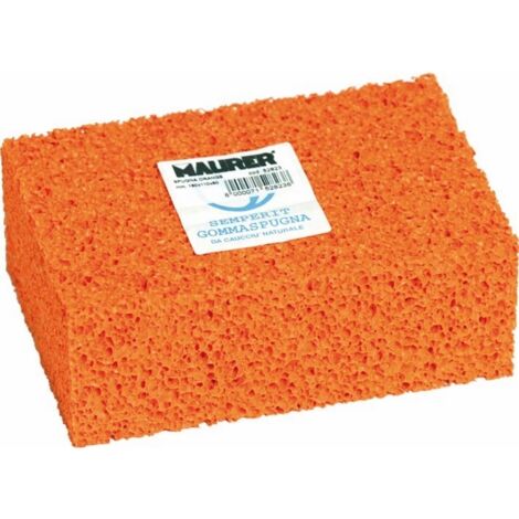 Spugna Semperit Orange fine 160X110X50 mm Maurer indicata anche per l'edilizia (1/3)
