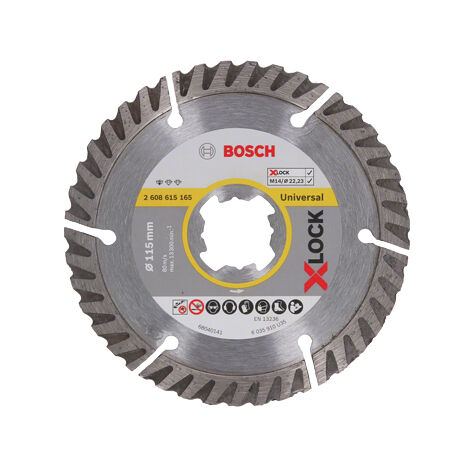 Bosch Accessories 2608615165 Disco diamantato Diametro 115 mm 1 pz.