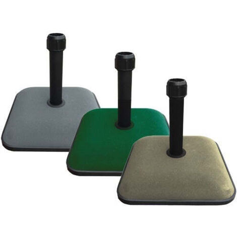KROMA BASE IN CEMENTO PER OMBRELLONE 45 X 45 CM VERDE 25 KG