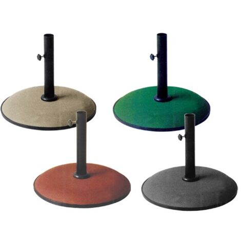 KROMA BASE PER OMBRELLONE ROTONDA 50 CM DA 25 KG IN COLORE VERDE