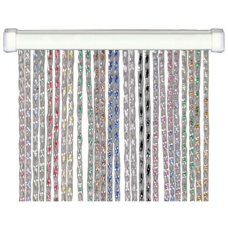 Tenda per Porta in PVC Antimosche Antirumore Cristal 100x220 cm