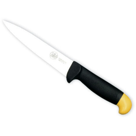 COLTELLO MACELLAIO SCANNARE 807 DUE BUOI - MANICO PLT/INOX CM 18 - 1 pezzo