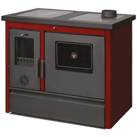 STUFA CUCINA A LEGNA 11,91 Kw PRESTIGE 97x63xH85 cm (1/7)