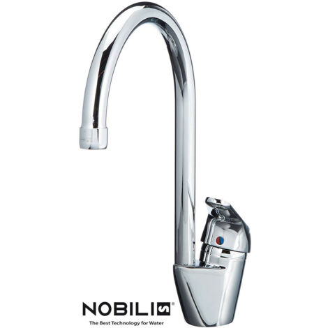 Miscelatore lavello cucina nobili serie italia cromato