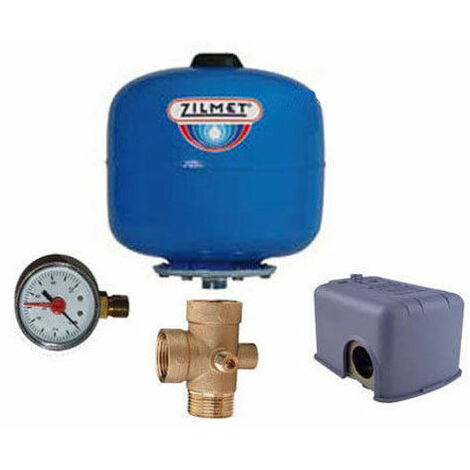 KIT AUTOCLAVE PRESSOSTATO MANOMETRO RACCORDO VASO 24LT (18250/1)