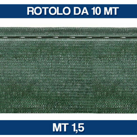 TELO OMBREGGIANTE RETE OMBRA 90% FRANGISOLE FRANGIVISTA OSCURANTE MT 10 24337V/ MT 1.5 (30062)