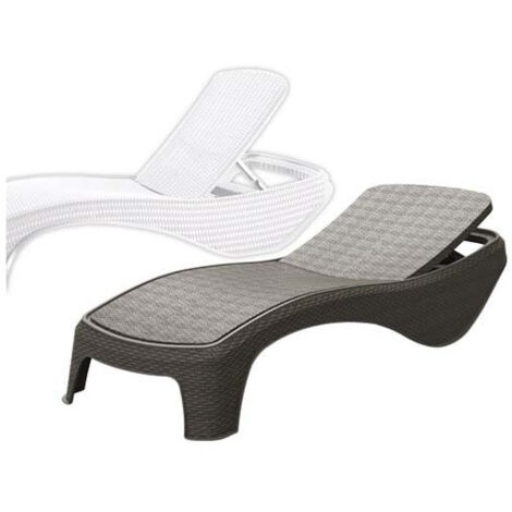 Lettino Rattan Keter Atlantic in Antracite (1/10)