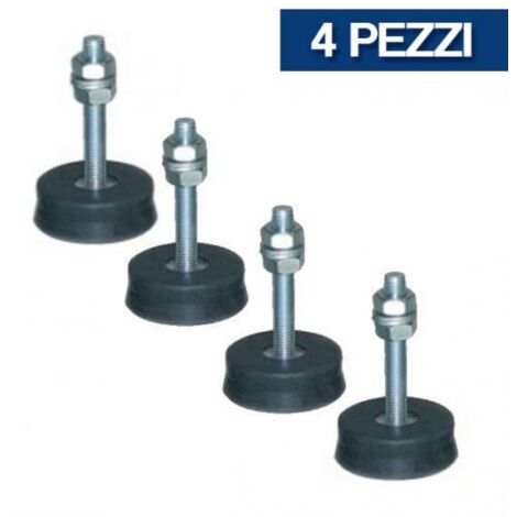 PIEDINI BASE PER CLIMATIZZATORI A PAVIMENTO ANTIVIBRANTE T2 PZ.4 (28691)