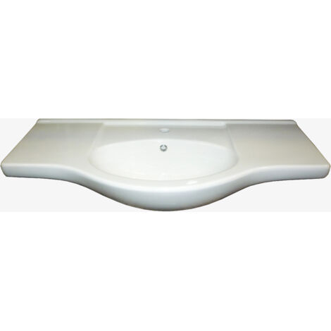 LAVABO IN CERAMICA 105CM P/MOBILE EVA