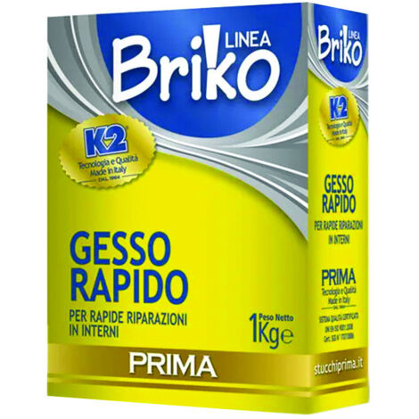 LINEA BRIKO GESSO RAPIDO DA  1 KG 12 PZ