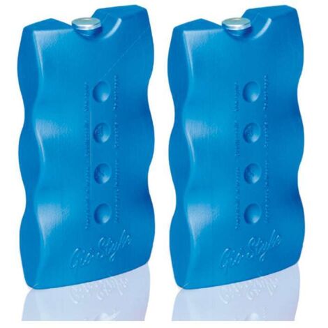 Giostyle Accessori Frigo - Ghiacciolo Olè Azzurro - 2 x 400 ml