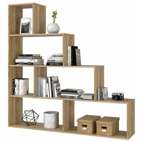 KIT LIBRERIA KLUM 145X29XH145 CM ROVERE CANADIAN