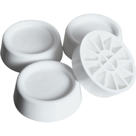 PIEDINO ANTIVIBRANTE P/LAVATRICE E ASCIUGATR. 4 PZ