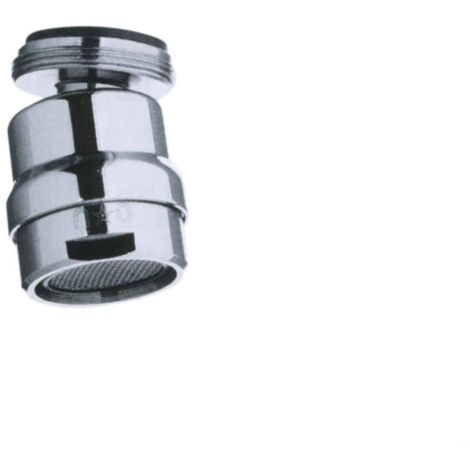 Aereatore Cromato Con Snodo Maschio 24x1 M Filtro Per Rubinetto Bidet
