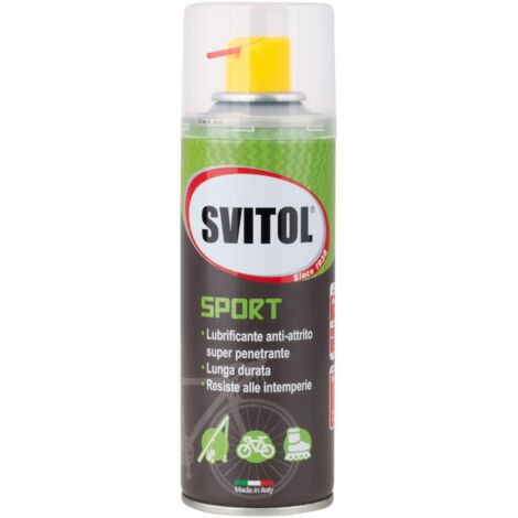 Svitol easy sport 200ml lubrificante spray catena bici ruote cuscinetti skate protettivo guarnizioni