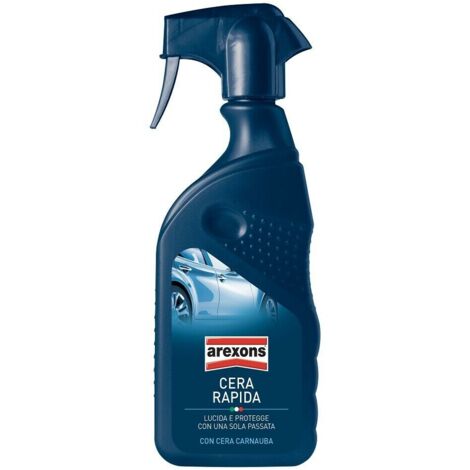 Cera rapida spray AREXONS lucida protegge con una sola passata per auto e moto (1/5)