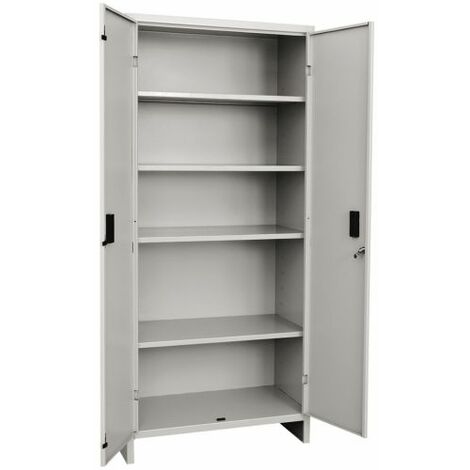 Armadio In Lamiera Tutto Piani 'Pratiko' Cm 60 X 40 X H 180 (Fornito Smontato)