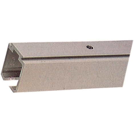 Binario in alluminio per porte scorrevoli 4 m - 4 mt