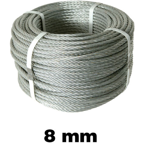 FUNE ACCIAIO ZINCATA MAXIROLL