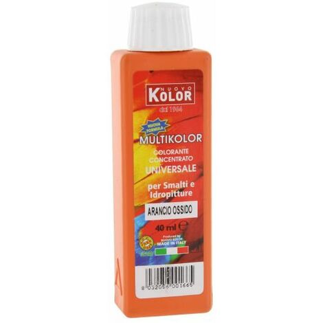 COLORANTE UNIVERSALE 40 ML ARANCIO OSSIDO 100RL 12 PZ