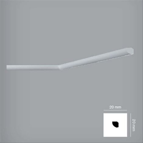 CORNICE POLISTIRENE 200 CM  I 715 (H15) 20 PZ (1/3)