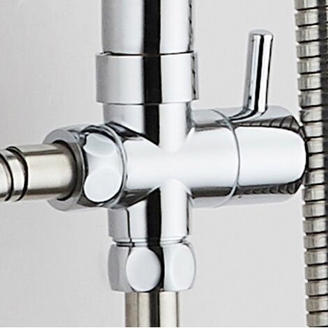 1PZ DEVIATORE PER COLONNA DOCCIA LX-4001 CROMO