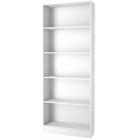 KIT LIBRERIA 80X26XH203 CM 71777-49 BIANCO