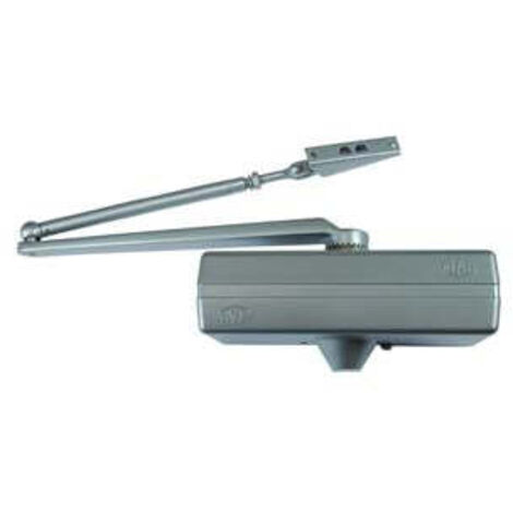 Mab CHIUDIPORTA AEREO CON FERMO Art. 564 x porte mm. 850÷1250 Col. Argento