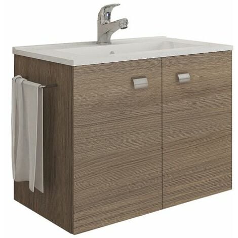 MOBILE BAGNO ERIKA 61 SOSP. S/SPECCHIO ROVERE FUMO