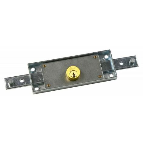 Idroweb – Serratura centrale a cilindro fisso – Acciaio certificato – Altezza 56mm, Lunghezza 155/245/295mm, Profondità 15mm – 3 chiavi incluse (1/7)