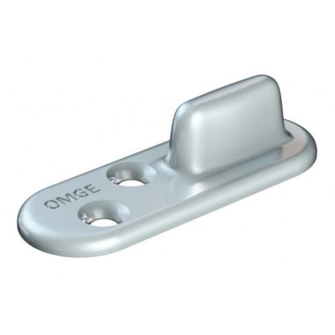 2 pz guide in basso Omge art 161 in acciaio per porta porte scorrevoli