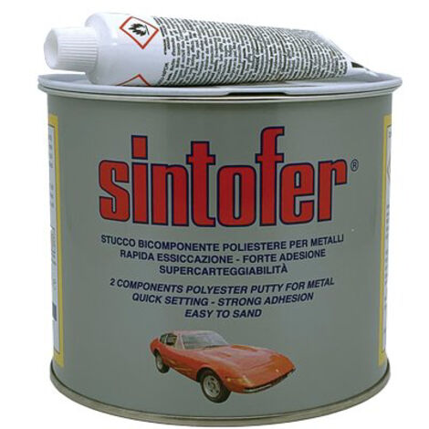 SINTOFER STUCCO PER METALLO VETRIFICATO IN BARATTOLO 750ml