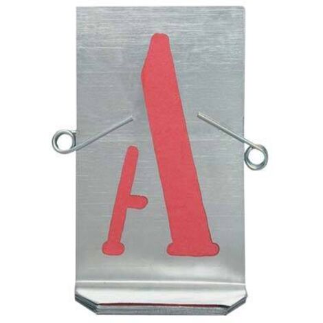 STAMPI TRAFORATI SERIE LETTERE